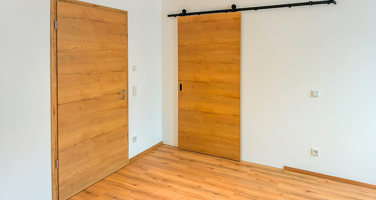 Holz-Innentür Schiebetür mit Qualität vom Schreiner aus Ingolstadt
